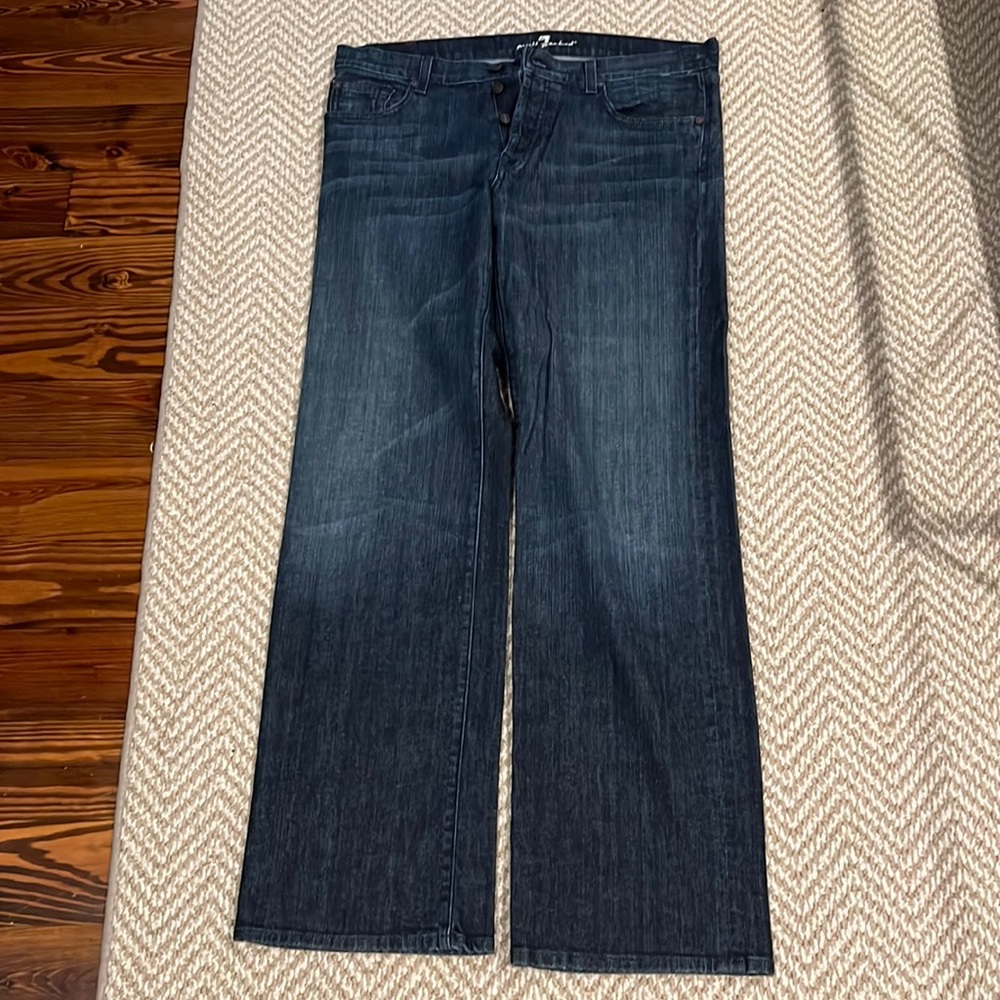 Men’s button fly jeans